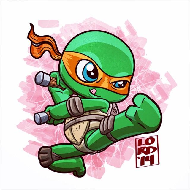 640x640 lordmesa art super lil tmnt mikey!!