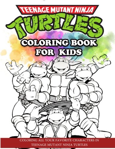 386x500 Teenage Mutant Ninja Turtles Coloring Book For Kids Coloring All