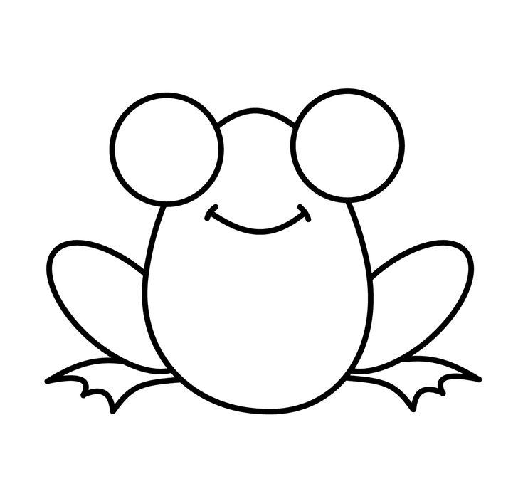 735x687 Toad Drawing Free Download
