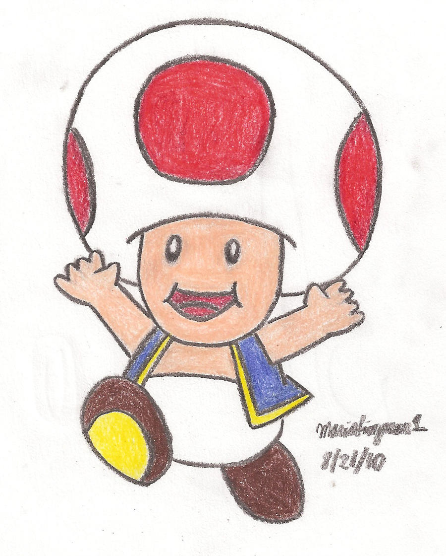 900x1120 Toad Drawing
