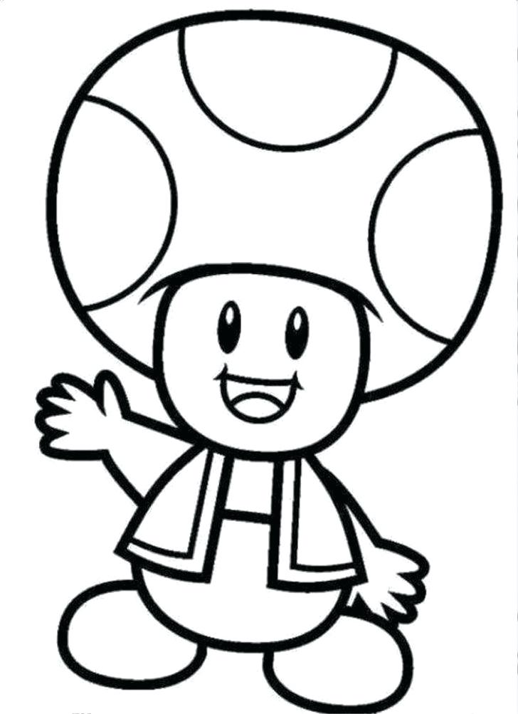 728x1003 How To Draw Toad From Mario Related Post Toadstool Drawing Mario
