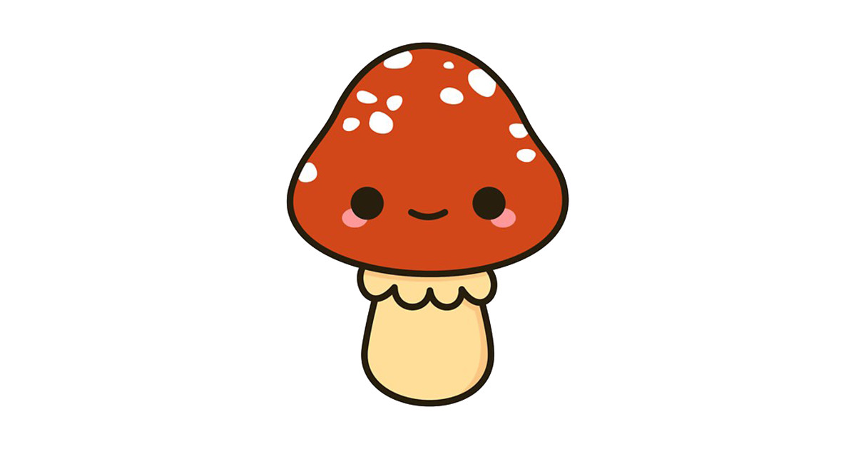 1200x630 Kawaii Red Toadstool