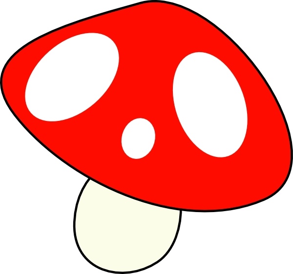 600x562 Toadstool Clip Art Free Vector In Open Office Drawing