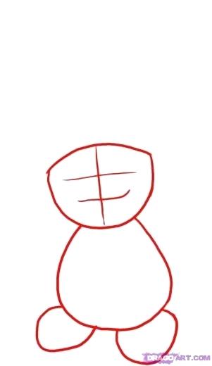301x520 how to draw toad draw toad draw toadstool