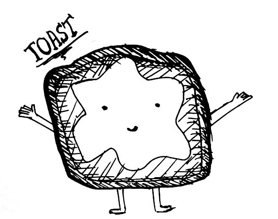 564x445 Drawing My Cousins Dog 'toast' In The Adventure Time Style My