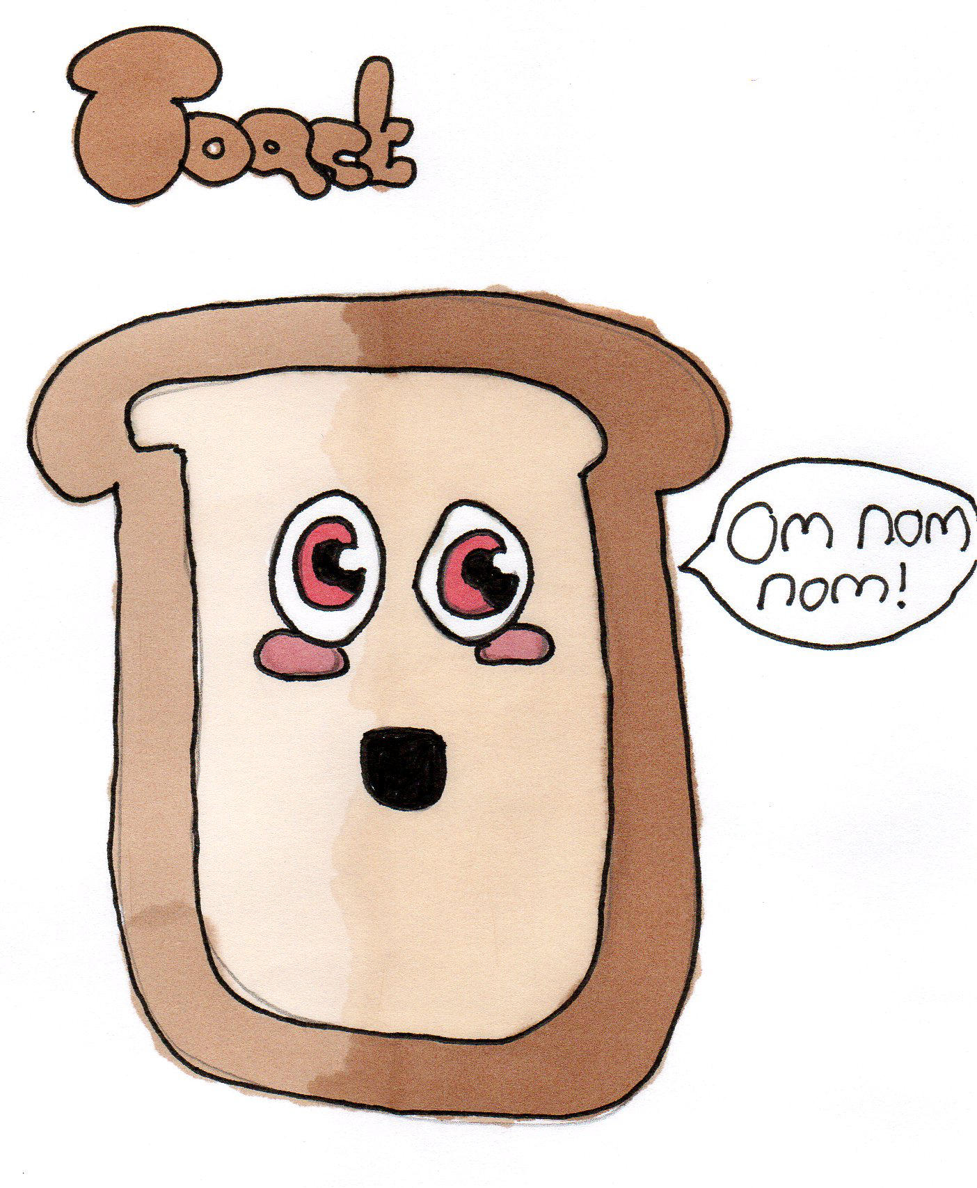 Toast Drawing | Free download on ClipArtMag