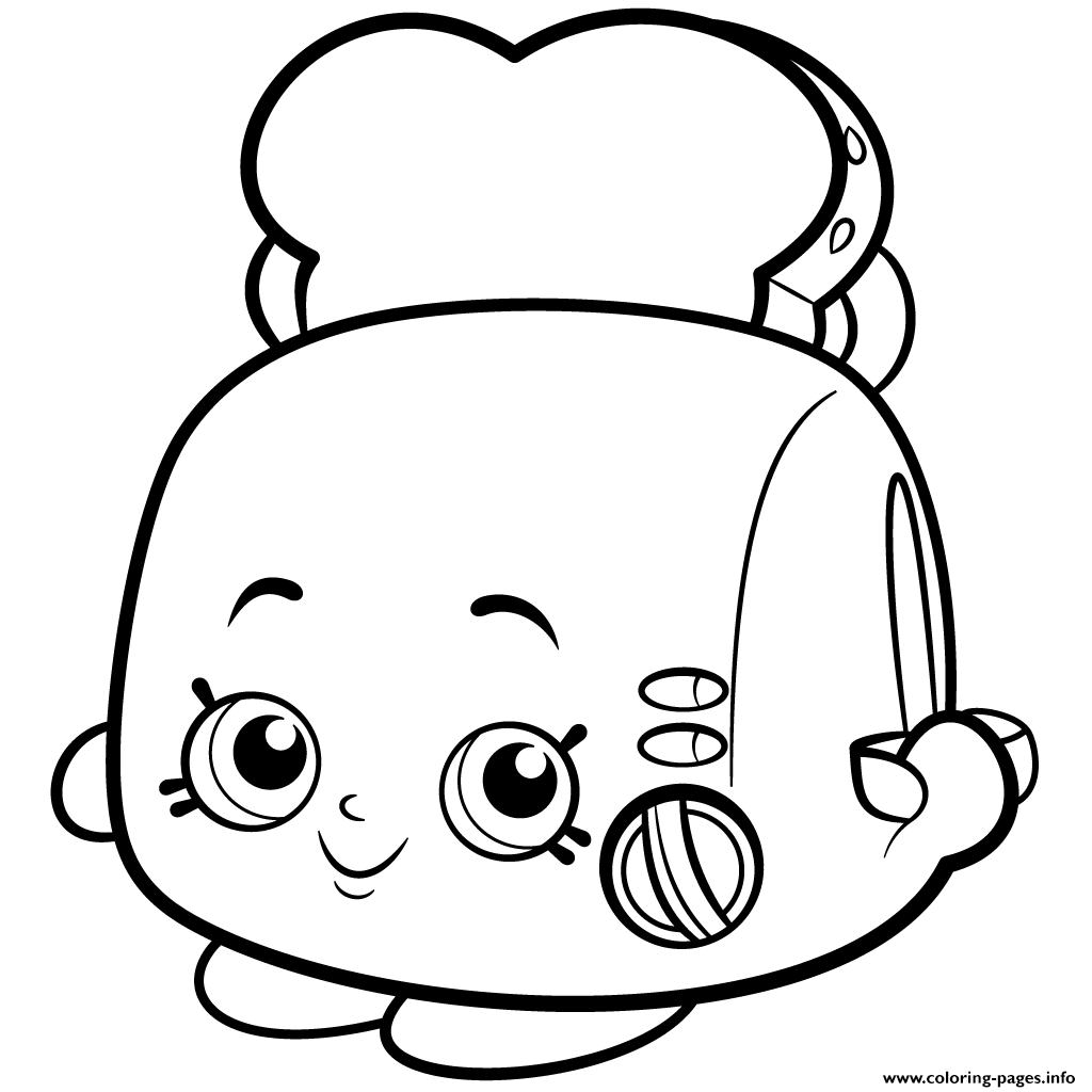 1024x1024 Print Toasty Pop White Toaster Shopkins Season Coloring Pages