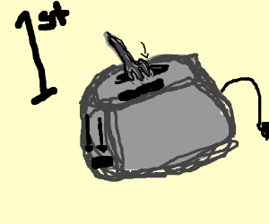 300x250 Step Put Your Fork Into The Toaster