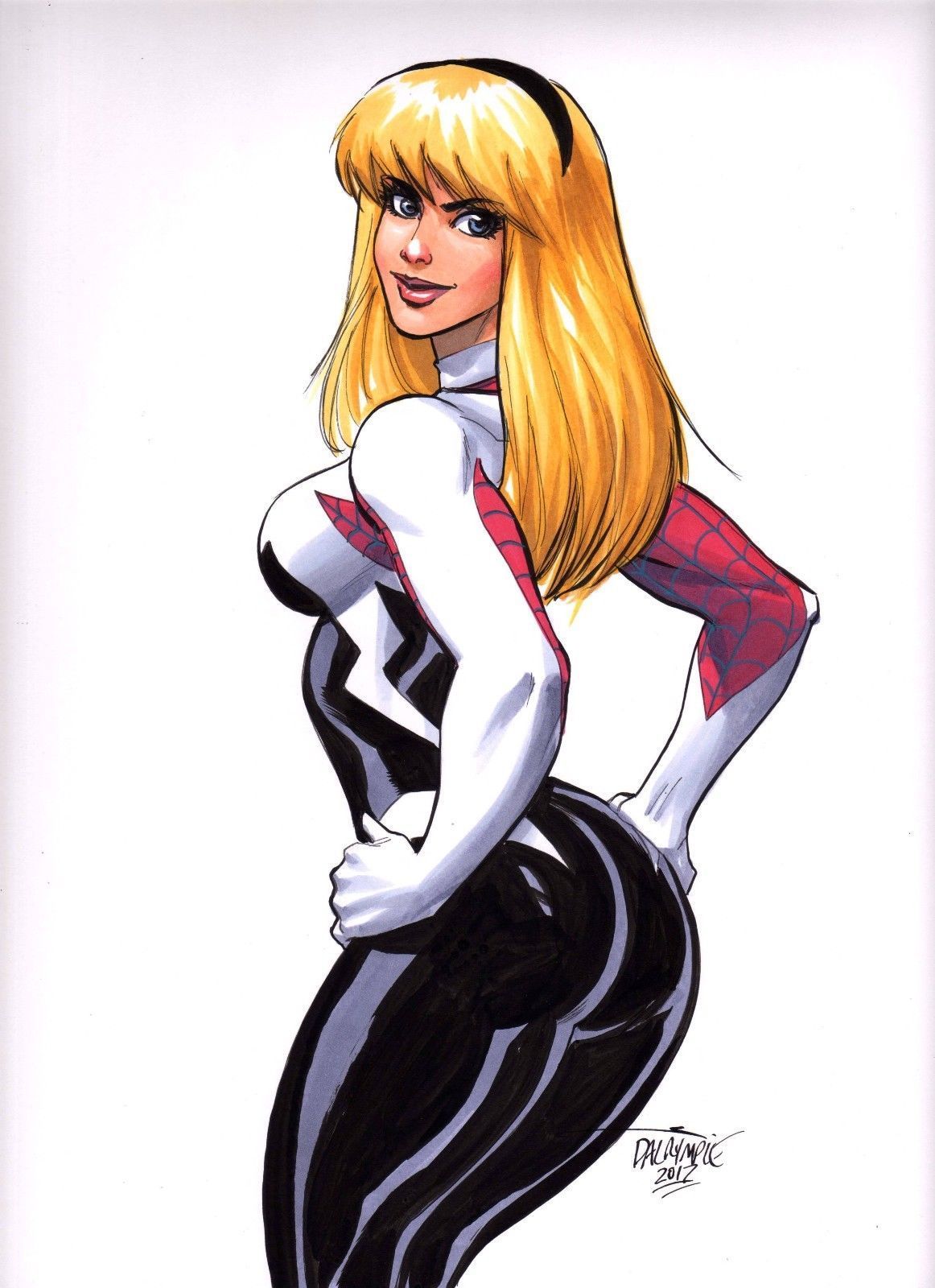 1162x1600 Drawings In Gwen Stacy, Spider