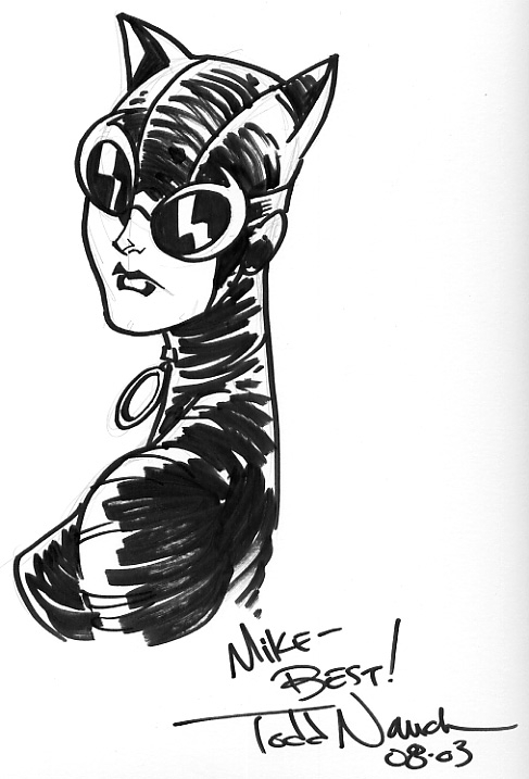 487x717 Todd Nauck Catwoman, In Mike Rice's Sketches