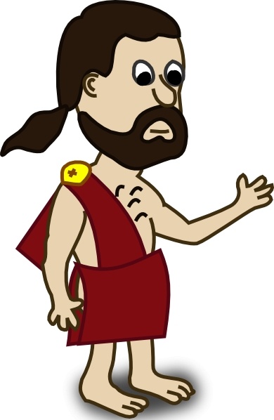 390x598 Comic Characters Toga Clip Art Free Vector In Open Office Drawing