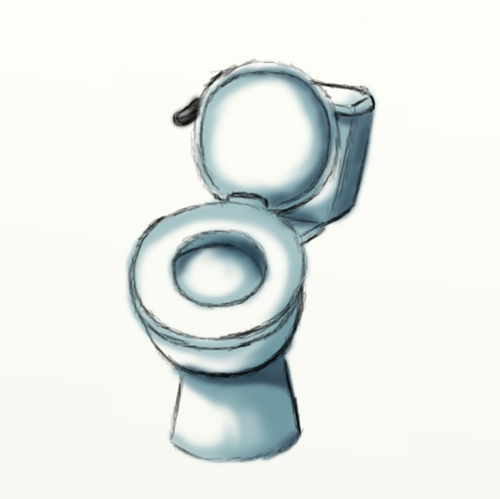 1024x1021 How To Draw A Toilet Seat Feltmagnet