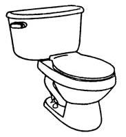 183x200 Toilet Bowl Clipart Clipart Station