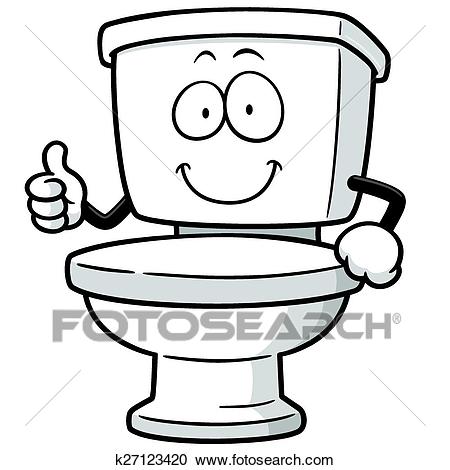 450x470 Toilet Clipart