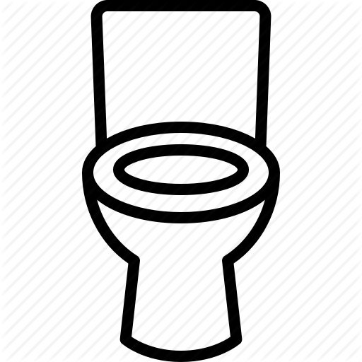 512x512 Bathroom, Bowl, Front, Loo, Potty, Seat, Toilet Icon