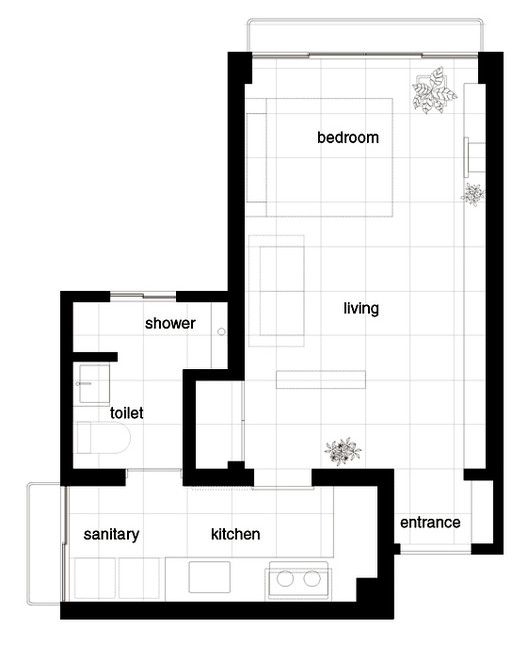 528x645 House Plans Under Square Meters More Helpful Examples
