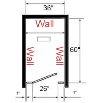 347x347 Bathroom Partition Dimensions For Commercial Restroom Stalls