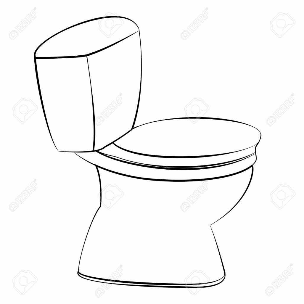 1027x1027 Toilet Drawing Cartoon For Free Download
