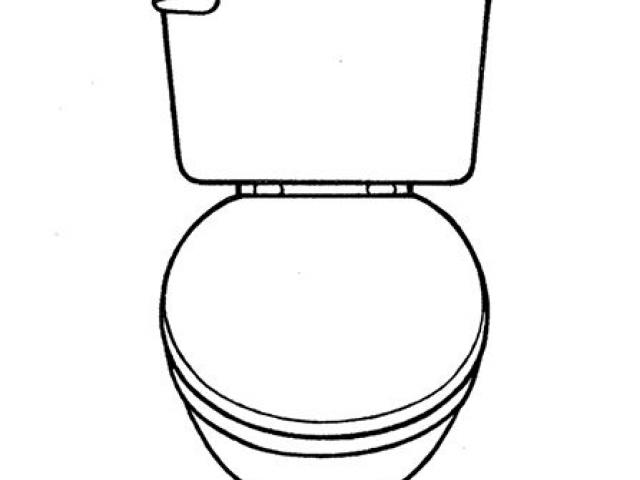 640x480 Free Drawn Toilet, Download Free Clip Art