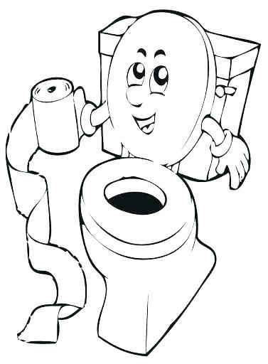 377x512 Toilet Coloring