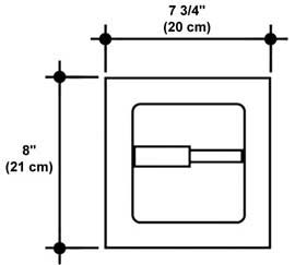 270x243 Gruber Bathroom Accessory Toilet Paper Holder Molds