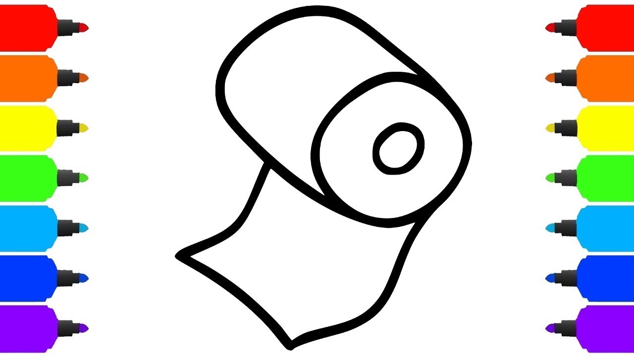 Toilet Paper Drawing Free Download On Clipartmag