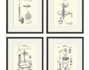 340x270 toilet seat art patent art print bathroom art print patent etsy