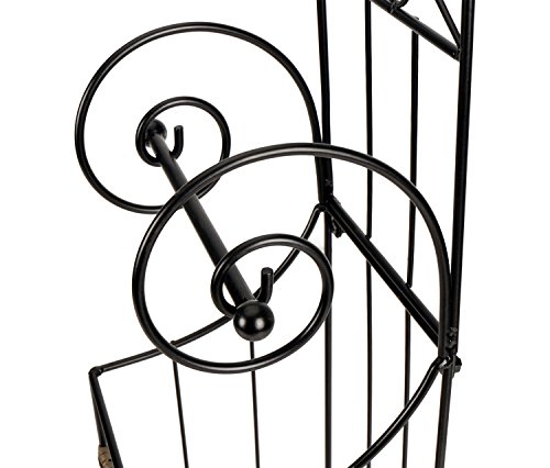 500x426 Freestanding Bathroom Toilet Paper Roll Holder Bath Tissue Rack