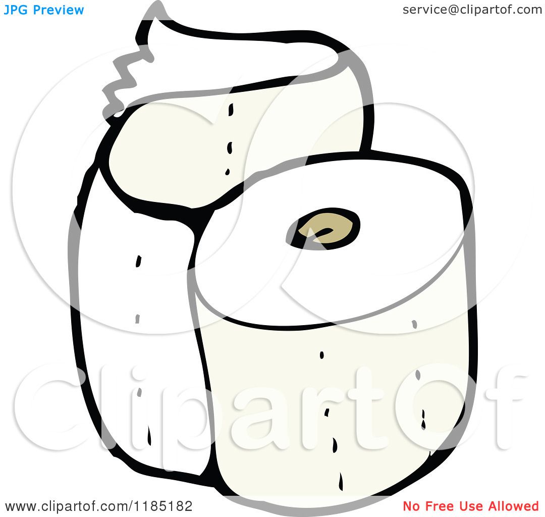 1080x1024 Cartoon Of A Roll Of Toilet Paper