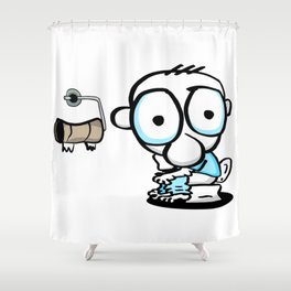 264x264 Toilet Paper Shower Curtains