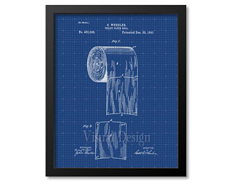 340x270 Toilet Paper Patent Etsy
