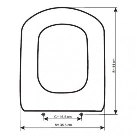 458x458 Toilet Seat For Model