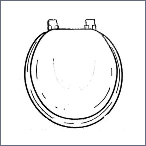 500x500 Toilet Seat Round
