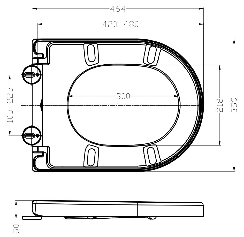 944x917 Toilet Seat Black Bernstein