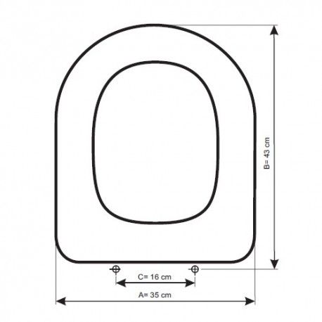 458x458 Bellavista Stylo Pergamon Toilet Seat Soft Close