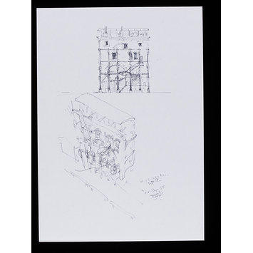 355x355 Designs For The Wall, Tokyo Elevation And Perspective View