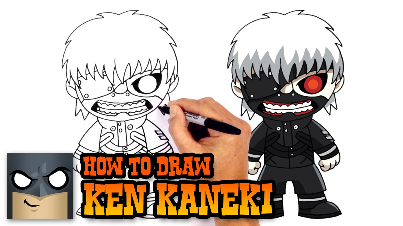1280x720 How To Draw Ken Kaneki Tokyo Ghoul
