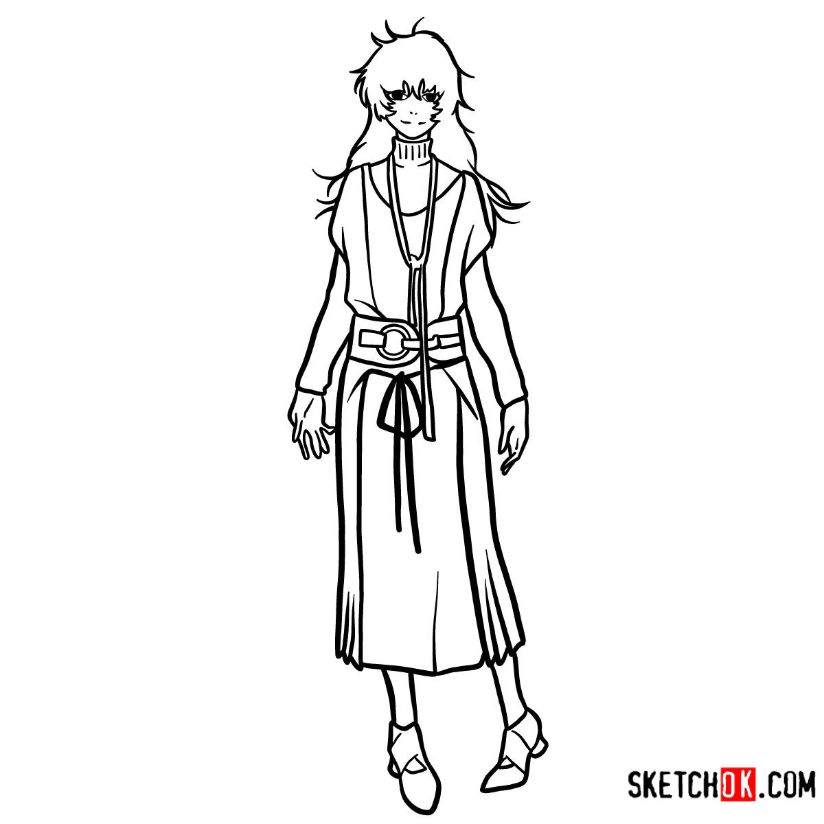 1200x1200 How To Draw Eto Yoshimura Full Growth Tokyo Ghoul