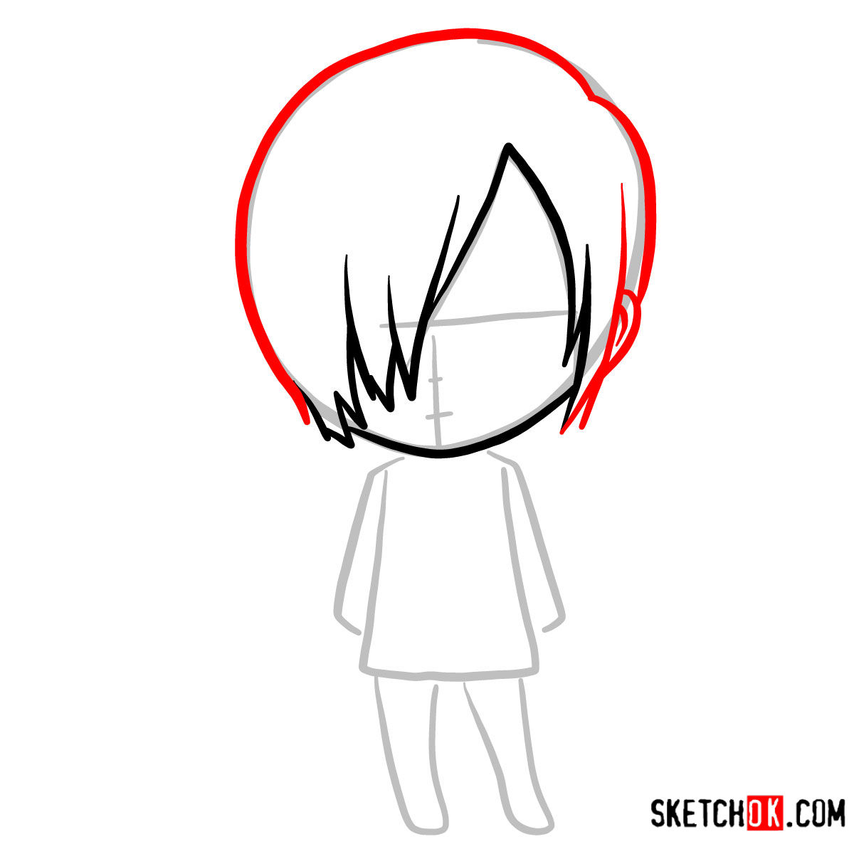 1200x1200 How To Draw Touka Kirishima Chibi Tokyo Ghoul