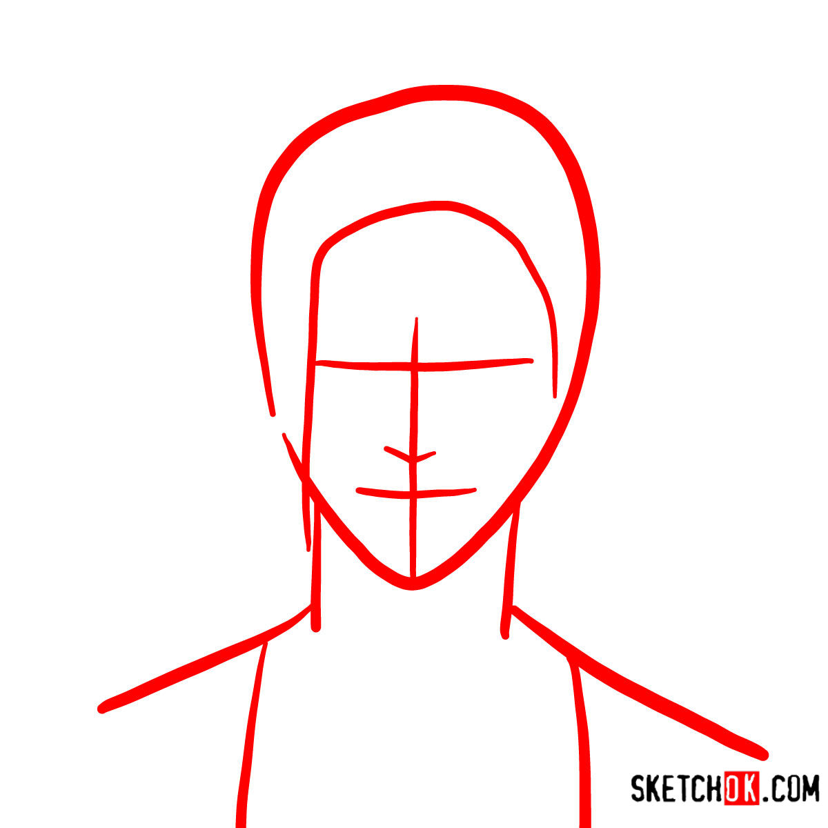 1200x1200 How To Draw Uta's Face Tokyo Ghoul