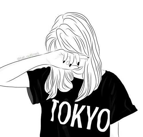 499x476 Imagen De Girl, Tokyo, And Drawing Artsy Art, Tumblr Girl