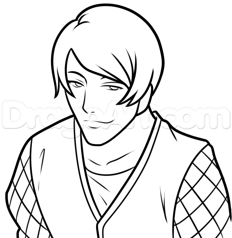 775x798 Step How To Draw Shuu From Tokyo Ghoul