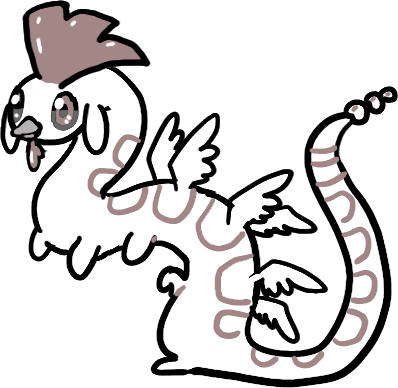 398x388 Collection Of Free Chick Drawing Tail Download On Ui Ex