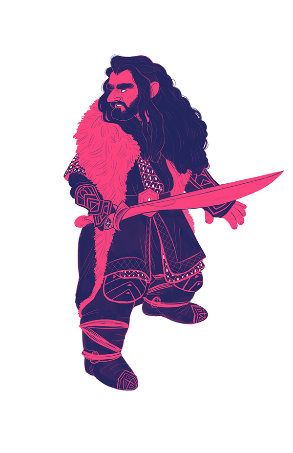 600x927 jrr tolkien lotr the hobbit fan art doodles