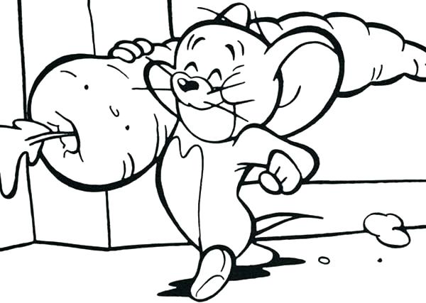600x427 Tom And Jerry Coloring Sheets Colours Drawing Wallpaper