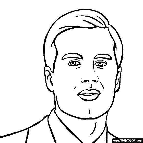 560x560 Tom Brady Coloring Page