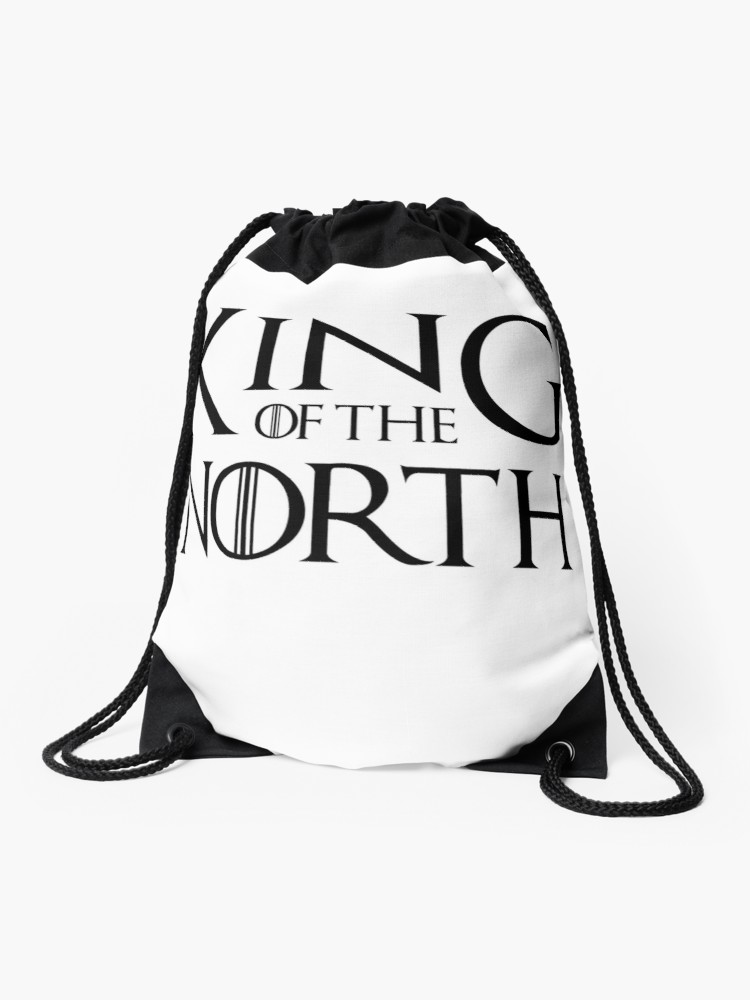 750x1000 Tom Brady King Of The North Drawstring Bag