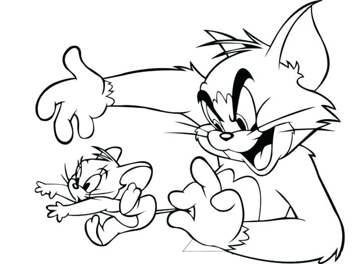 700x525 Tom And Jerry Coloring