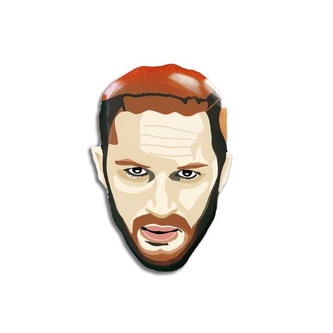 480x480 Tom Hardy Pin! Complete Badass Inch Offset
