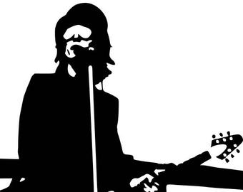 340x270 Tom Petty Car Decal Etsy